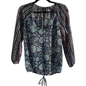 Lucky Brand Sheer Blouse